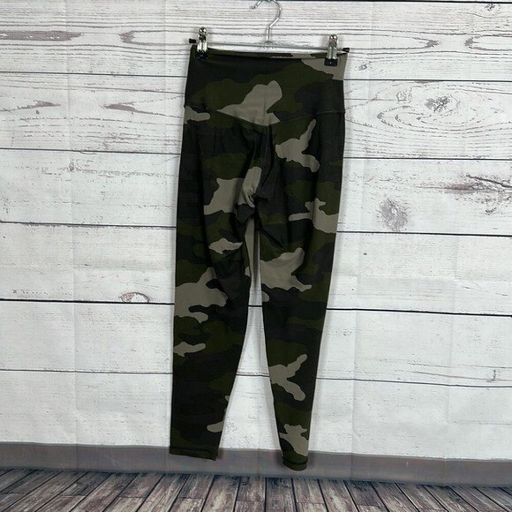 Offline Aerie Leggings Womens Medium Camo Green 7/8 Real me Soft Casual - Picture 7 of 9
